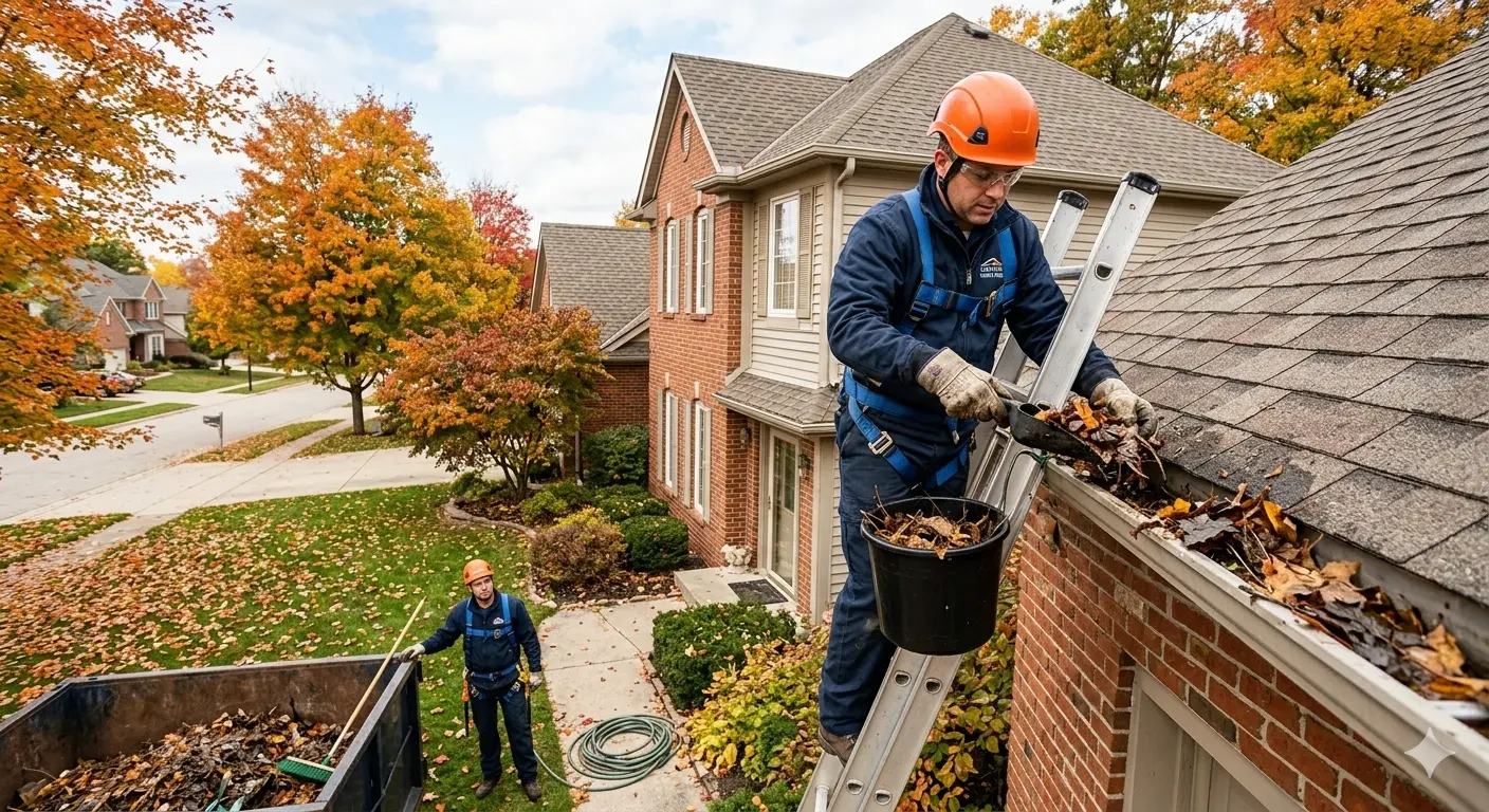 How to Clean Gutters Easily and Safely - Professional Gutter Cleaning Guide