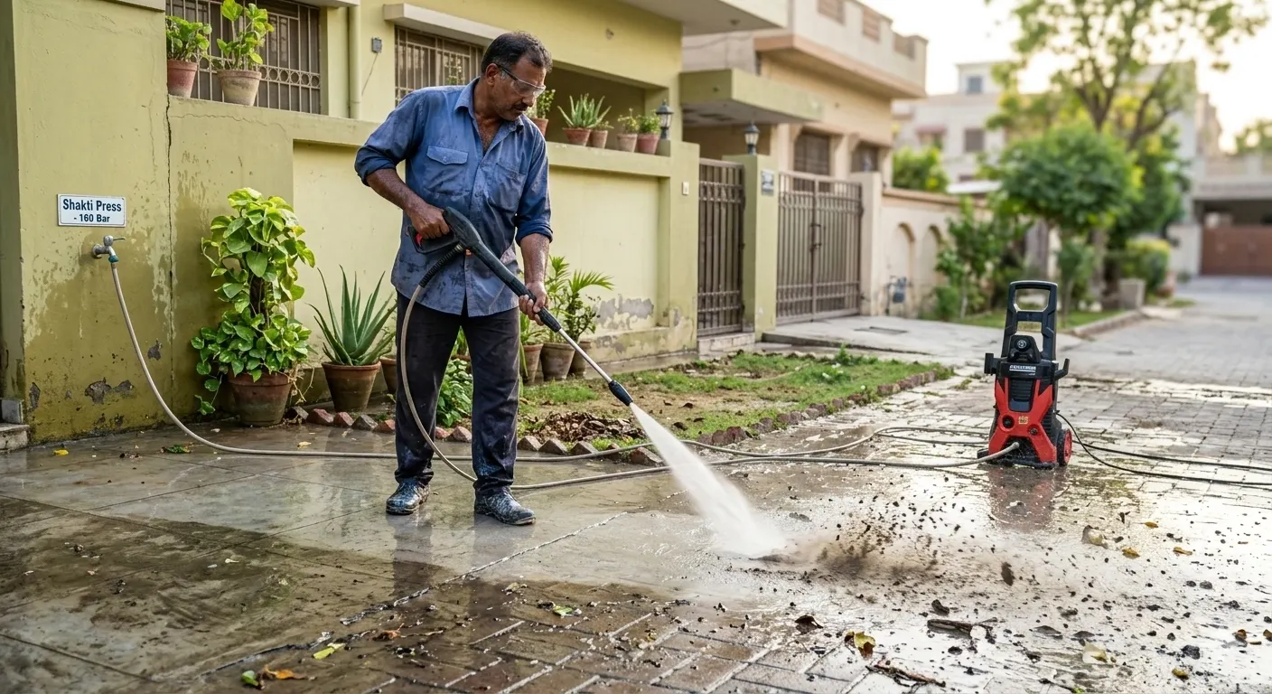 How Jet Washing Works - Professional High Pressure Cleaning Service