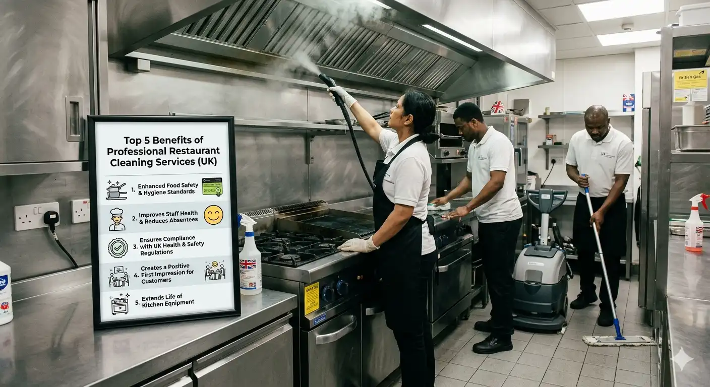Top Benefits of Restaurant Cleaning Services - Professional Commercial Kitchen Cleaning and Sanitation